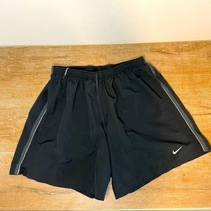 Nike Dri-Fit Running Shorts in Black size Large